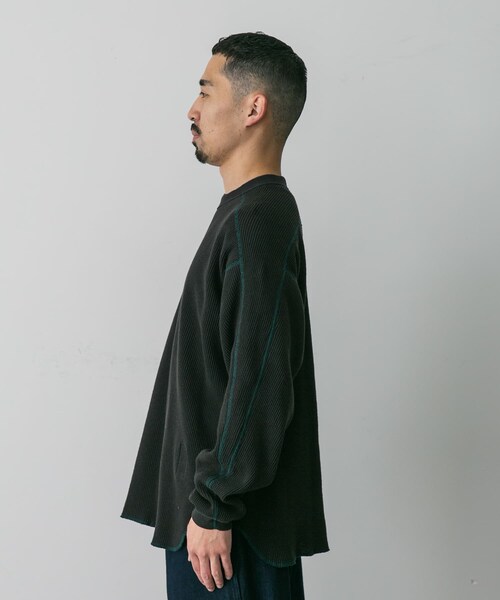トップス ENDS and MEANS Waffle Thermal L/S M ENDS and MEANS / Waffle Thermal L/S | iremono