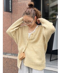 Ungrid | 【WEB限定】カラールーズニットカーデ(カーディガン/ボレロ)