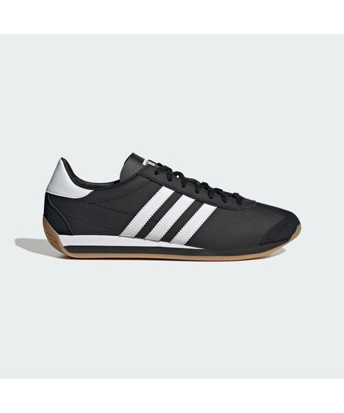 adidas（アディダス）の「カントリー OG / Country OG（シューズ・メンズ・シルバー/ホワイト/ブラック・22.0cm/22.5cm/23.0cm/23.5cm/24.0cm/24.5cm/25.0cm/25.5cm/26.0cm/26.5cm/27.0cm/27.5cm/28.0cm/28.5cm/29.0cm/29.5cm/30.0cm/30.5cm/31.0cm/32.0cm/31.5cm）」の2枚目の写真