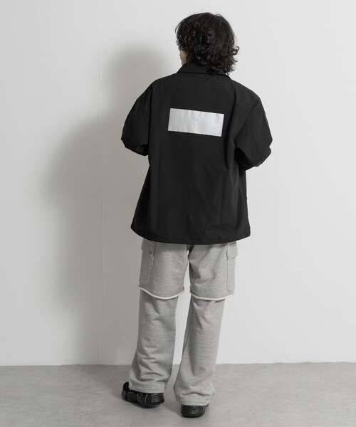 THE GOODLAND MARKET（ザグッドランドマーケット）の「That’s　The BLOUSON BLANK（ブルゾン・メンズ・BK×SL/NV×OR・M/L）」の12枚目の写真