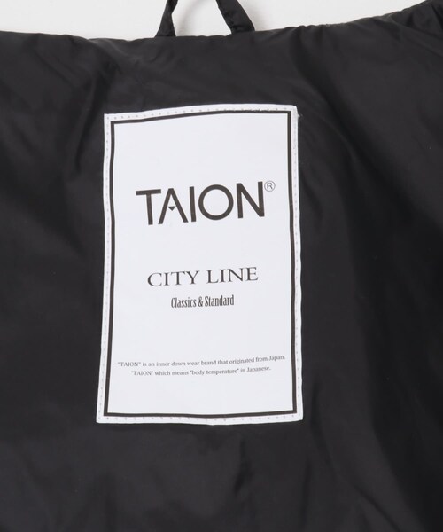 URBAN RESEARCH ROSSO（アーバンリサーチロッソ）の「TAION　CREW NECK LONG DOWN COAT（その他アウター・レディース・OFFWHITE/BLACK/OLIVE/GBEIGE/DNAVY・M/L/XL）」の21枚目の写真