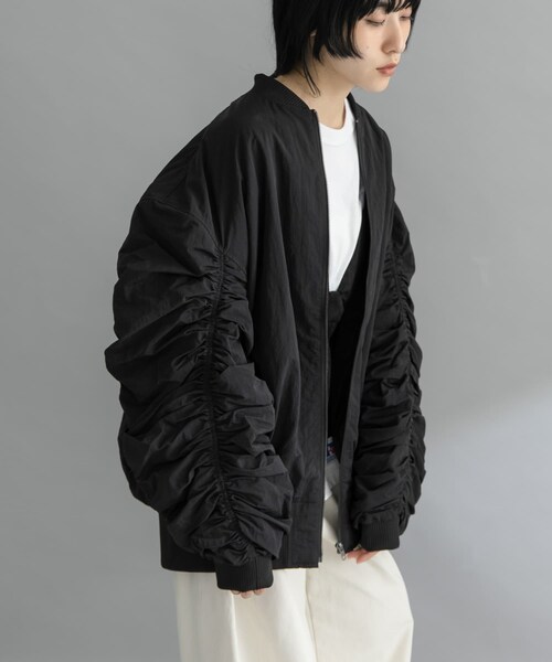 『WEB/一部店舗限定』BACKシャーリングMA-1