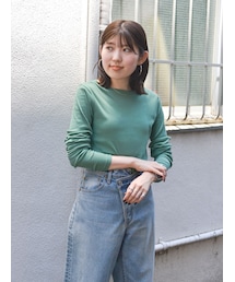 Ungrid | シアーフィットロングスリーブTee(Tシャツ/カットソー)