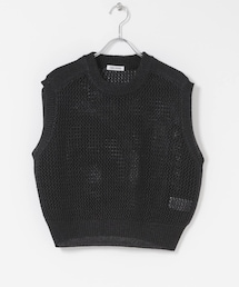 URBAN RESEARCH DOORS | FORK&SPOON ペーパーメッシュニットベスト(ベスト)