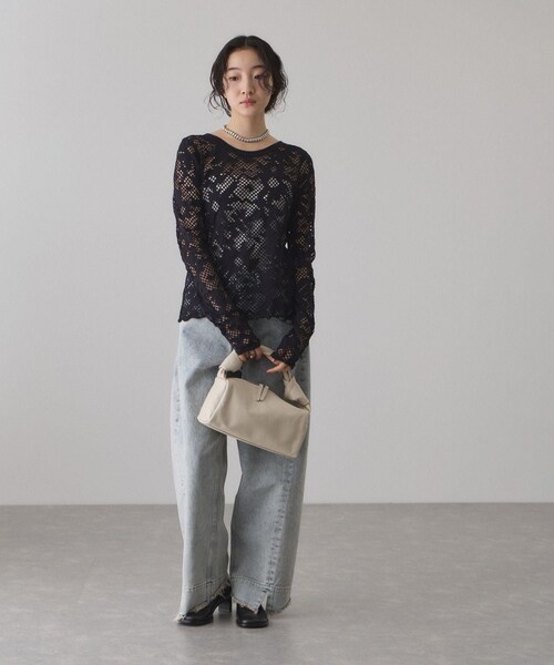 ADAM ET ROPE'（アダムエロペ）の「ラウンドトゥパンプス（パンプス・レディース・ブラック/ベージュ・23.0/23.5/24.0/24.5）」の13枚目の写真