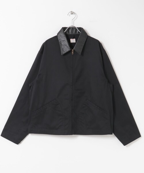 URBAN RESEARCH Sonny Label（アーバンリサーチサニーレーベル）の「BIG MAC　LIGHT CHINO WORK JACKET（カバーオール・メンズ・BLACK・M/L）」の2枚目の写真