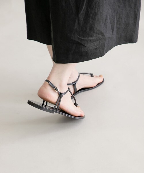 かぐれ（カグレ）の「CORSO ROMA, 9　STRAP SANDAL（サンダル・レディース・WHITE/BLACK・36/37/38）」の14枚目の写真