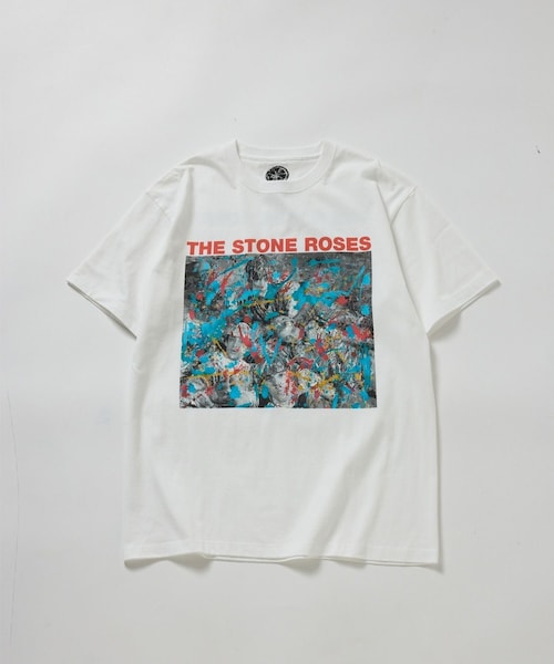bonjour records(ボンジュールレコーズ)の「THE STONE ROSES for bonjour records Official S/S Tee ザ・ストーン・ローゼズ オフィシャル Tシャツ(Tシャツ/カットソー・レディース・ブラック/ホワイト・L/M/XL/XXL)」の4枚目の写真