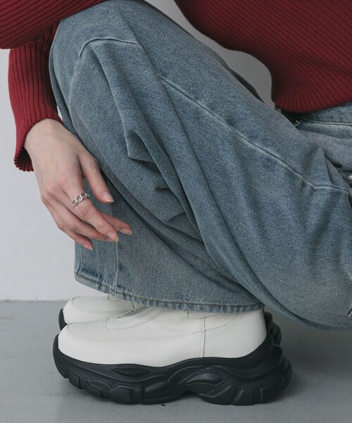 SENSE OF PLACE by URBAN RESEARCH（センスオブプレイスバイアーバンリサーチ）の「スノーブーツ（その他シューズ・レディース・BLACK/IVORY・S/M/L）」の8枚目の写真