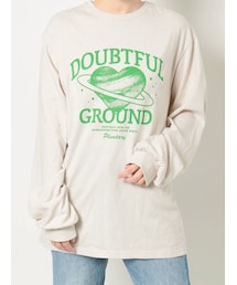 jouetie | ハートサターンロンT(Tシャツ/カットソー)