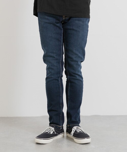 THE GOODLAND MARKET(ザグッドランドマーケット)の「NUDIE JEANS Lean Dean287 New Ink(デニムパンツ・メンズ・INDIGO・26/27/28/29/30/31/32)」の3枚目の写真