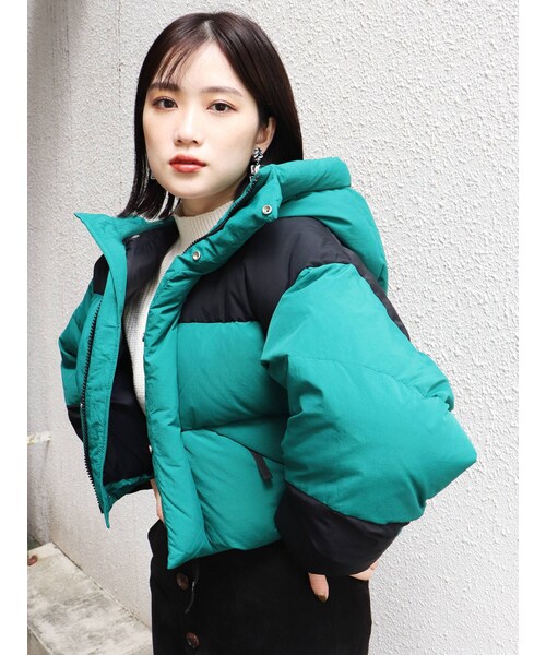【MURUA×GERRY】クロップドショートダウンジャケットの1枚目の写真