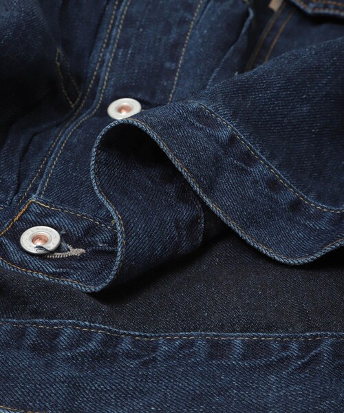 URBAN RESEARCH（アーバンリサーチ）の「HERILL　LinenDenim XXJacket（デニムジャケット・メンズ・Vintage w/Black VTG・2/3）」の16枚目の写真