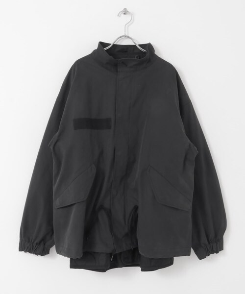 ITEMS URBANRESEARCH(アイテムズ アーバンリサーチ)の「中綿ライナー付 フードレスショートモッズ(モッズコート・メンズ・KHK/BLK・M/L)」の11枚目の写真