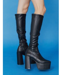 EVRIS | ストレッチミドルブーツ(ブーツ)