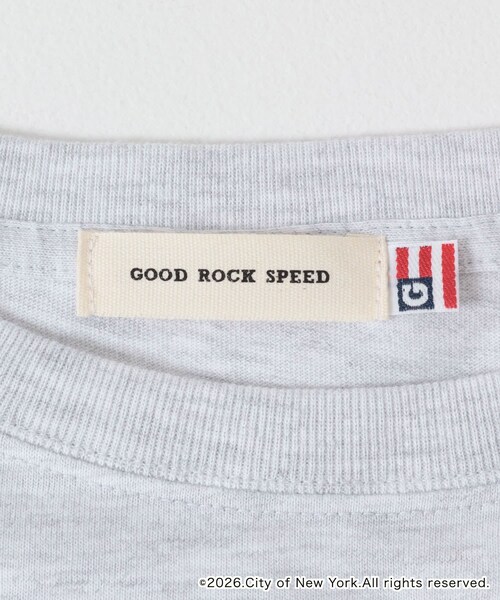 URBAN RESEARCH DOORS(アーバンリサーチドアーズ)の「GOOD ROCK SPEED NYC TSHIRTS(Tシャツ/カットソー・レディース・ASH・One)」の8枚目の写真