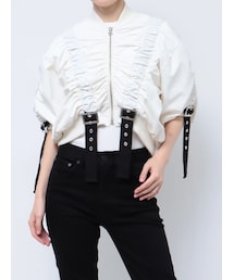 MURUA | デザインギャザーブルゾン(ブルゾン)