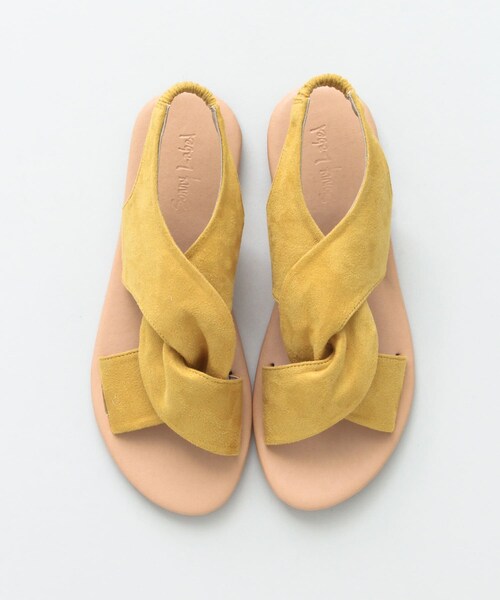 URBAN RESEARCH Sonny Label（アーバンリサーチサニーレーベル）の「フェイクスェードクロスサンダル（サンダル・レディース・ピンク/イエロー/ベージュ・22.5/23.5/24.5）」の11枚目の写真