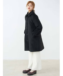 merry jenny | フリルカラーAラインコート(その他アウター)