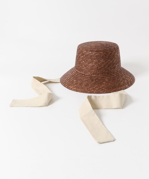 URBAN RESEARCH DOORS（アーバンリサーチドアーズ）の「リボン麦わら帽子（ハット・レディース・BLACK/BROWN・one）」の22枚目の写真