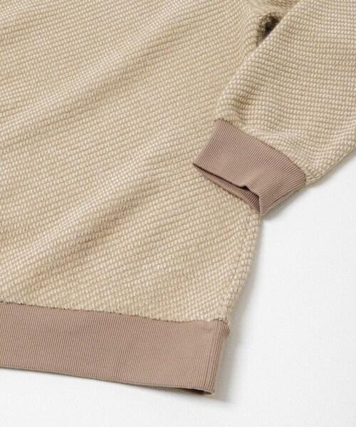 ITEMS URBANRESEARCH（アイテムズ アーバンリサーチ）の「フェザーヤーン クルーネック ニットソー（Tシャツ/カットソー・メンズ・MOC/YEL/BLK・M/L）」の18枚目の写真