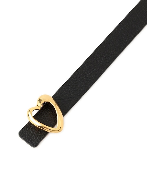 ADAM ET ROPE'(アダムエロペ)の「【A VACATION(ア バケーション)】OPEN HEART25 BLACK×BROWN(ベルト・レディース・ゴールド/シルバー・F)」の6枚目の写真