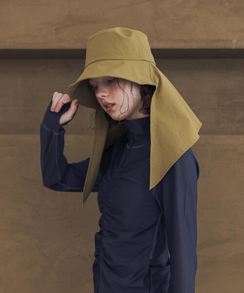 URBAN RESEARCH(アーバンリサーチ)の「『UVカット/撥水』SUN HAT(ハット・レディース・BLACK/BEIGE・-)」の15枚目の写真