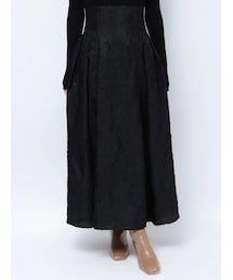 LAGUNAMOON | ジャガードタックフレアスカート(スカート)