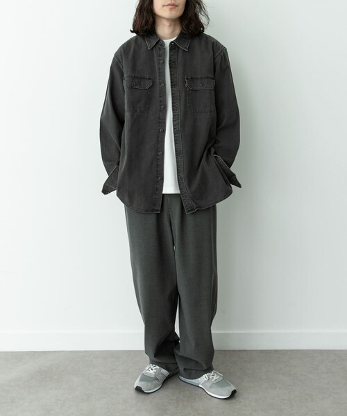 URBAN RESEARCH Sonny Label（アーバンリサーチサニーレーベル）の「LEVI’S　JACKSON WORKER（シャツ/ブラウス・メンズ・DRAK WASH・M/L）」の8枚目の写真
