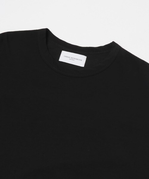 URBAN RESEARCH（アーバンリサーチ）の「new basic　DISCOMFORT SLIT TOPS（Tシャツ/カットソー・レディース・WHITE/BLACK・Free）」の7枚目の写真