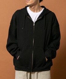 RELAX FIT ワッフルパーカー