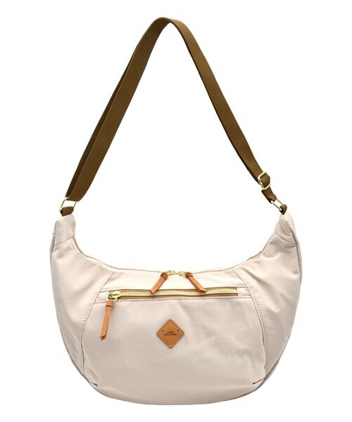 nissen（ニッセン）の「anello GRANDE（アネログランデ）RETROPOP ショルダーバッグ （Ａ５対応）（ショルダーバッグ・メンズ・ブルーグレー/ブラック/ダークオレンジ/ライトベージュ/マスタード/ネイビー・Y）」の2枚目の写真