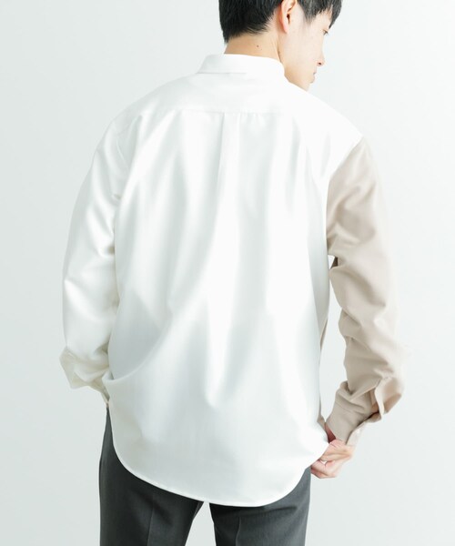 ITEMS URBANRESEARCH（アイテムズ アーバンリサーチ）の「Vertical Switch 長袖シャツ（シャツ/ブラウス・メンズ・L.BLU/WHT/BLU・M/L）」の17枚目の写真