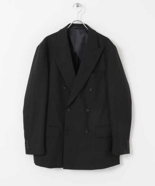 URBAN RESEARCH DOORS（アーバンリサーチドアーズ）の「『イージーケア』LIFE STYLE TAILOR　ストレッチオックスWジャケット（その他アウター・メンズ・BLACK/GRAY・S/M/L/XL）」の19枚目の写真