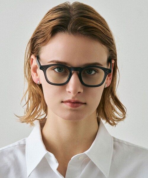 SENSE OF PLACE by URBAN RESEARCH（センスオブプレイスバイアーバンリサーチ）の「NUEF　nuef0140（メガネ・レディース・GRAY/BLACK・One）」の3枚目の写真