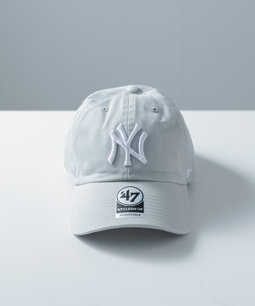 SENSE OF PLACE by URBAN RESEARCH（センスオブプレイスバイアーバンリサーチ）の「『WEB/一部店舗限定』FORTY SEVEN　47 CLEAN UP YANKEES（キャップ・メンズ・BLACK/NAVY/NATURAL/DK GREEN/SANDALWOOD/BROWN/CHARCOAL/PURPLE/L.GRAY・One）」の4枚目の写真
