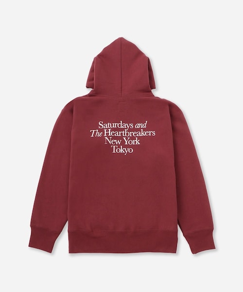 Saturdays NYC(サタデーズ ニューヨークシティ )の「BEDWIN & THE HEARTBREAKERS x Saturdays NYC Ex.PRINTED HOODIE "NEW YORK"(パーカー・レディース・ブラック/ワイン・L/M/S/XL)」の14枚目の写真