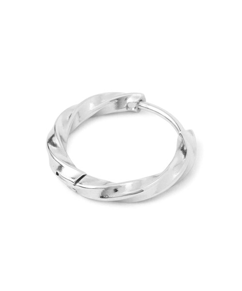 ROPE' PICNIC(ロペピクニック)の「ステンレスカット入りフープピアス(ピアス(両耳用)・レディース・ゴールド/シルバー・F)」の10枚目の写真