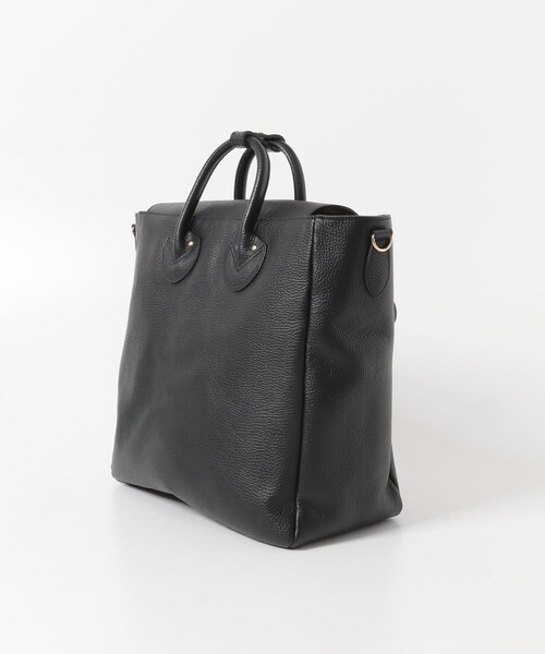 URBAN RESEARCH(アーバンリサーチ)の「YOUNG&OLSEN EMBOSSED LEATHER DELUXE M(トートバッグ・メンズ・BLACK/BROWN・Free)」の5枚目の写真