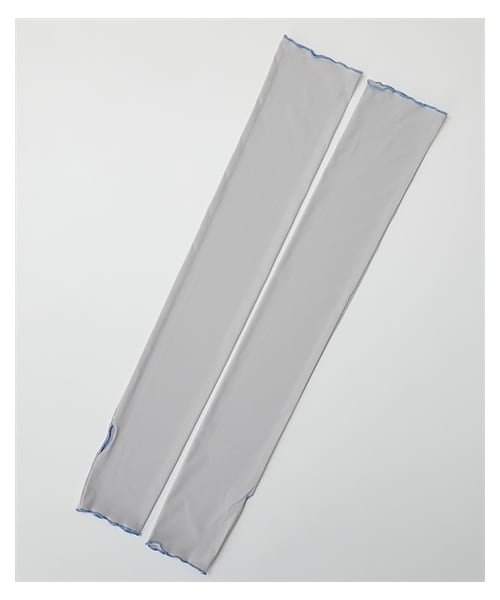 nissen（ニッセン）の「ヤケタクナイノ冷感UVリブメローゆったりアームカバー（選べる3サイズ）（手袋・メンズ・黒/ライトグレー/ブルー/ピンク/モカ/オフホワイト・1=M~L/2=LL~3L/3=4L~5L）」の11枚目の写真