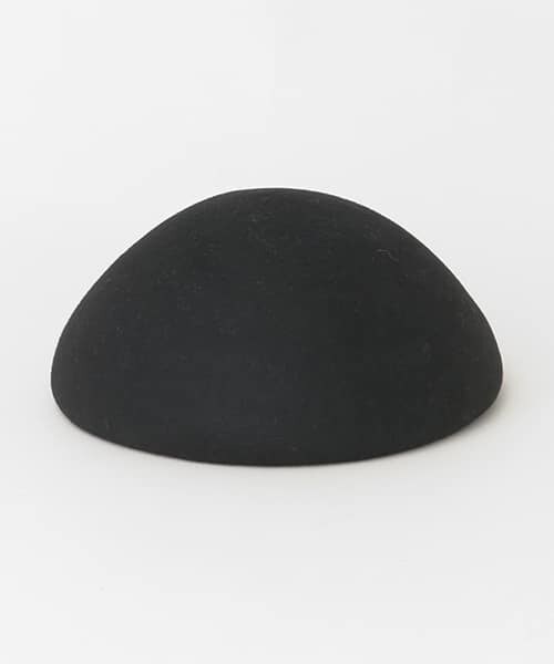 URBAN RESEARCH Sonny Label（アーバンリサーチサニーレーベル）の「ラウンドウールベレー帽∴（ハンチング/ベレー帽・レディース・ブラック/ベージュ/チャコールグレー・one）」の4枚目の写真