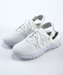 【ゆったり幅広】超軽量スポーティバックバンドスニーカー（ワイズ４Ｅ）