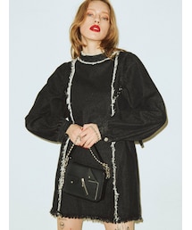 jouetie | フリンジミニワンピース(ワンピース)