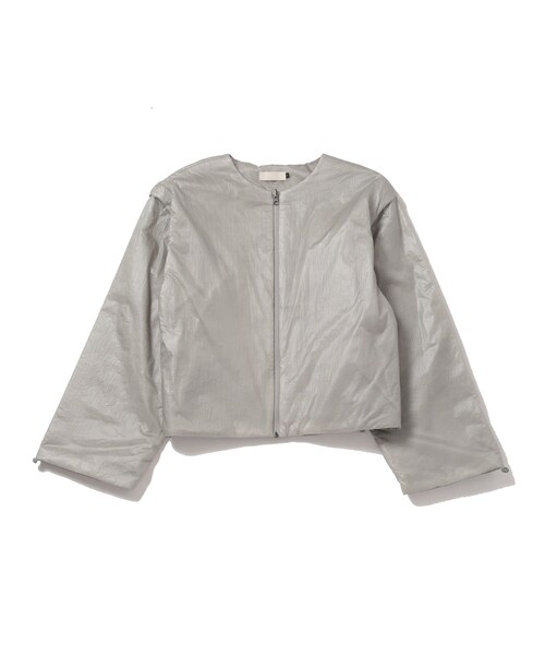 ADAM ET ROPE'（アダムエロペ）の「【AMOMENTO/アモーメント】MENS DETACHABLE SLEEVE JUMPER（その他アウター・メンズ・ライトグレー/ネイビー・L/M）」の5枚目の写真