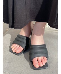 GYDA | スクエアクッションサンダル(サンダル)