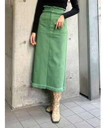 EMODA | ワイドポケットフリンジスカート(スカート)