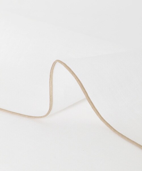 URBAN RESEARCH DOORS（アーバンリサーチドアーズ）の「LIFE STYLE TAILOR　リネンチーフ（ハンカチ/ハンドタオル・メンズ・WHT-WHT/WHT-NVY/WHT-BEG・-）」の9枚目の写真