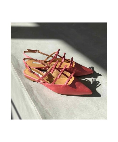 Mode et Jacomo（モードエジャコモ）の「モード エ ジャコモ MODE ET JACOMO リボンフラットバックベルトパンプス （パンプス・レディース・BLK/PLK/WHC/PKK・225/22.5cm/230/23cm/235/23.5cm/240/24cm/245/24.5cm）」の19枚目の写真