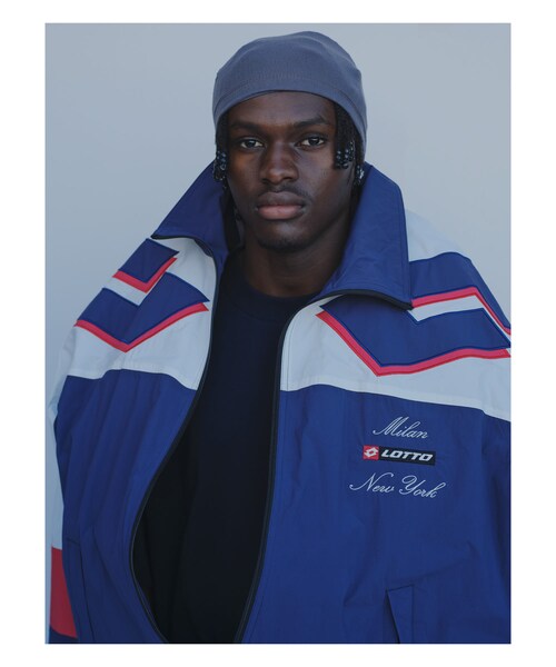 URBAN RESEARCH（アーバンリサーチ）の「LOTTO　MILAN NEWYORK NY BLOUSON（ブルゾン・メンズ・NAVY/BLACK・M/L/XL）」の13枚目の写真