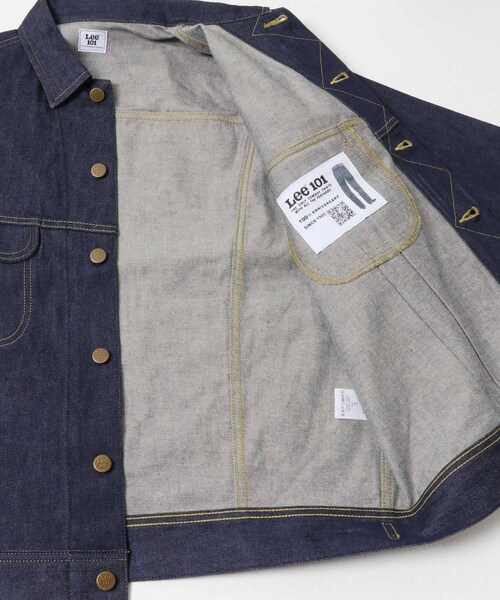 URBAN RESEARCH Sonny Label（アーバンリサーチサニーレーベル）の「Lee　RIDERS 101 JACKET（デニムジャケット・メンズ・Non Wash・M/L/XL）」の11枚目の写真